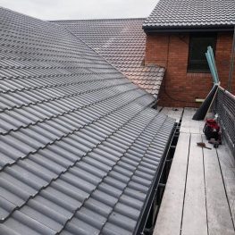 Pitched roof extention